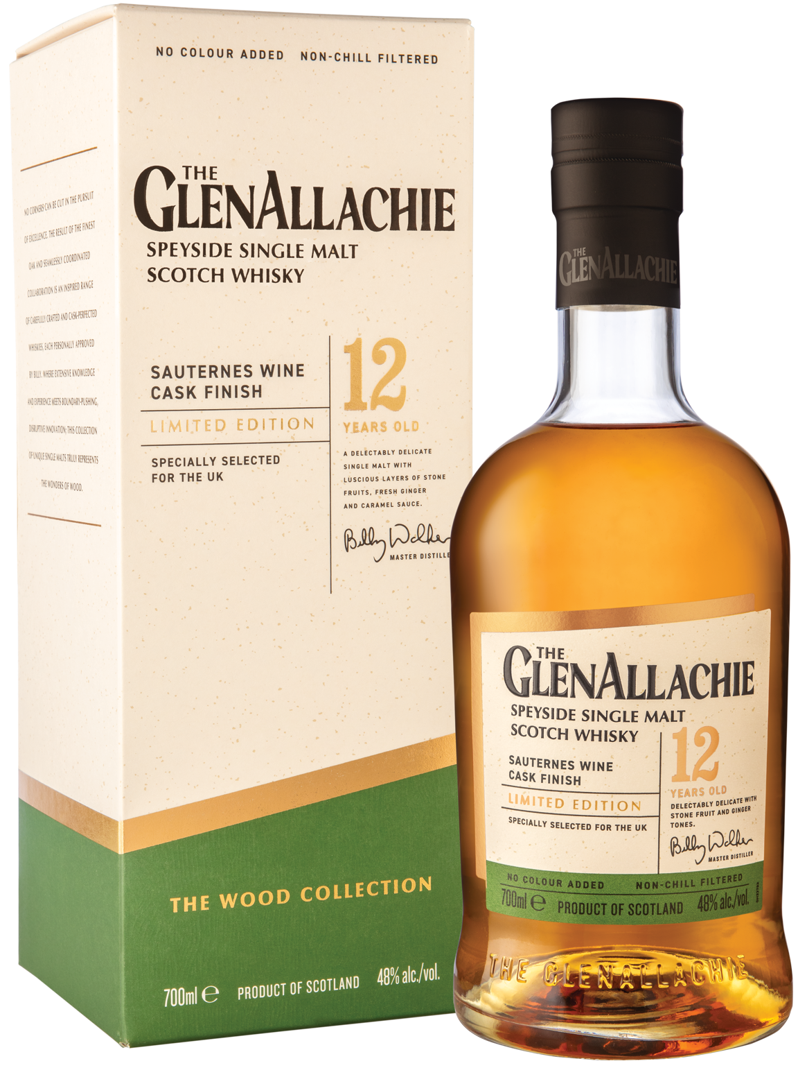 The GlenAllachie 12-Year-Old Sauternes Wine Cask Finish - UK Exclusive