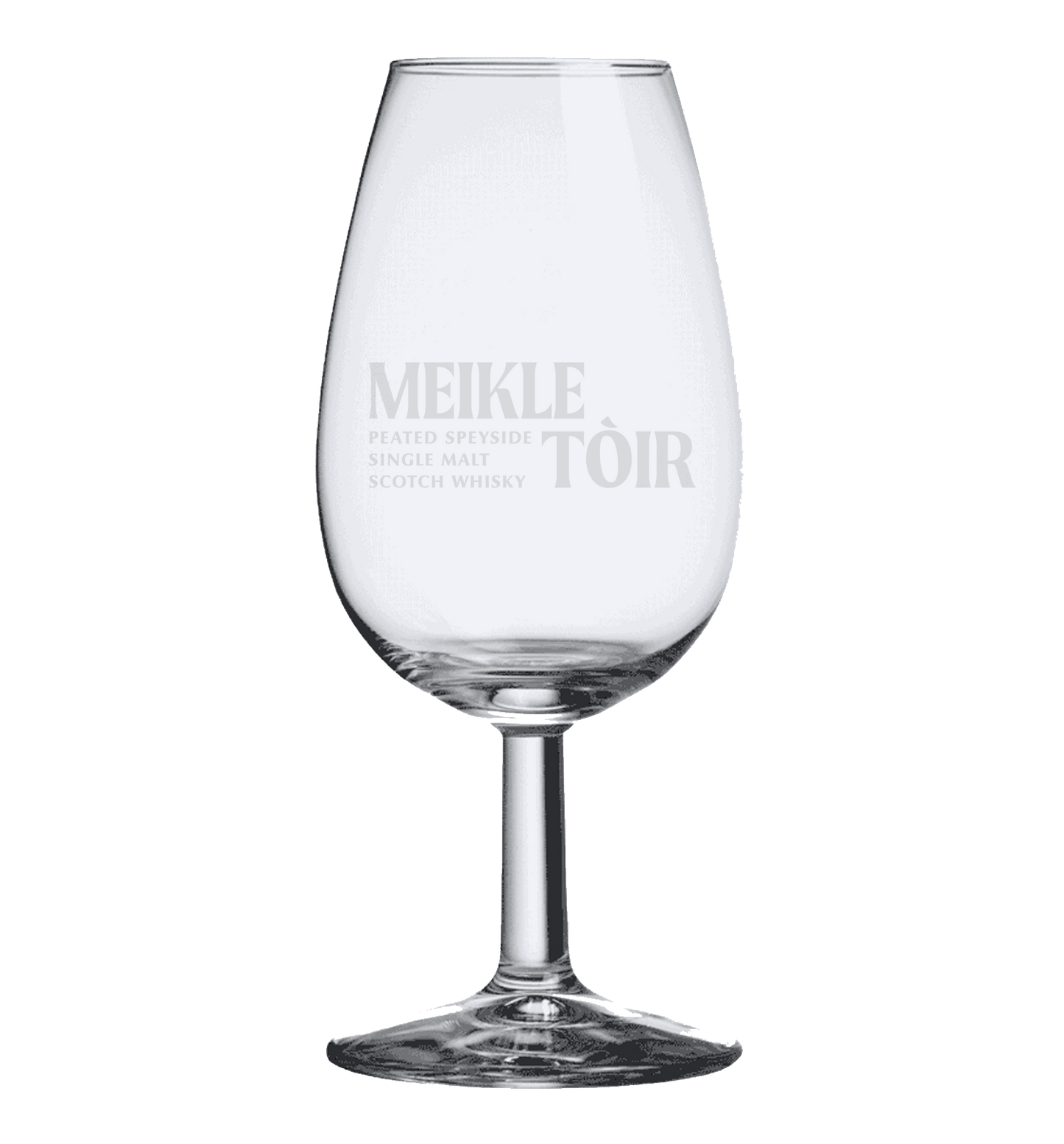 Meikle Tòir Peated Speyside Single Malt Glass