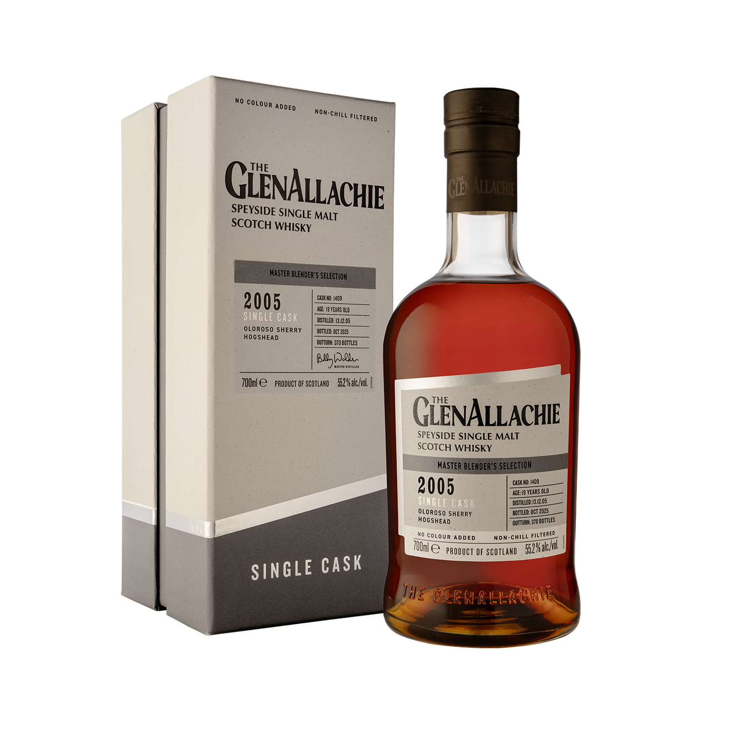 Master Blender's Selection: The GlenAllachie 2005 Oloroso Hogshead Single Cask #1409