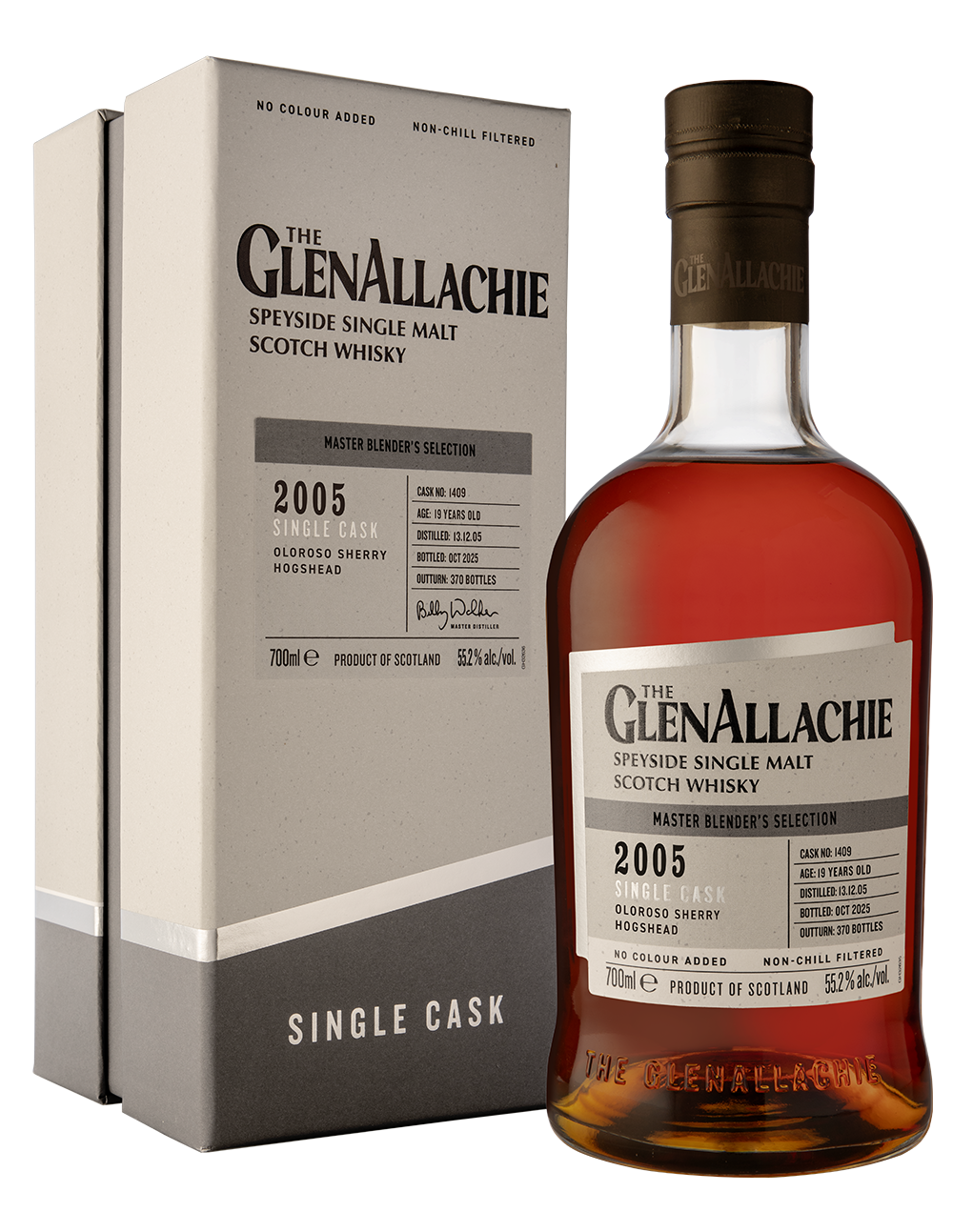 Master Blender's Selection: The GlenAllachie 2005 Oloroso Hogshead Single Cask #1409