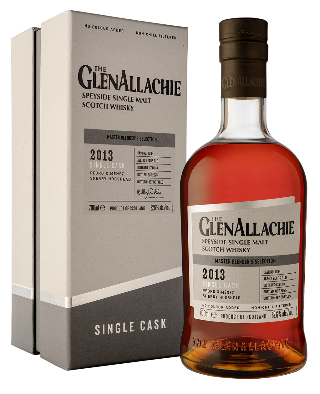Master Blender's Selection: The GlenAllachie 2013 PX Hogshead Single Cask #1094