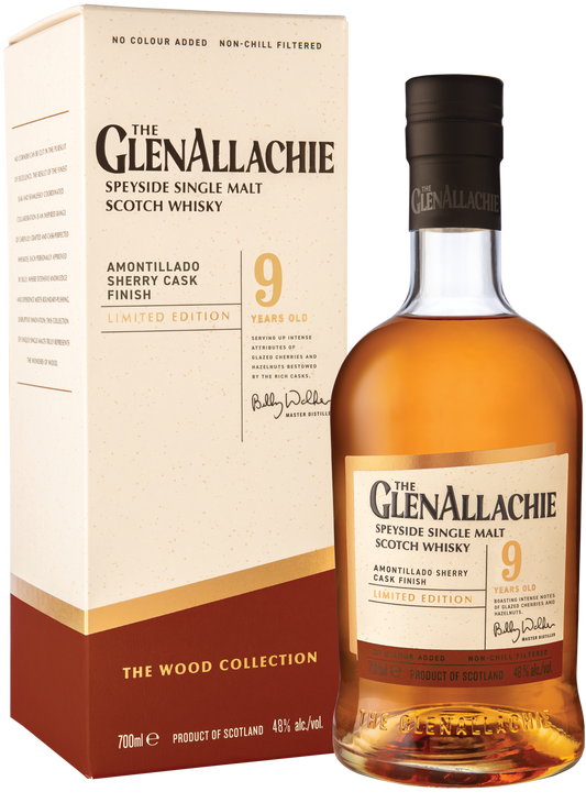 The GlenAllachie 9-year-old Amontillado Sherry Cask Finish