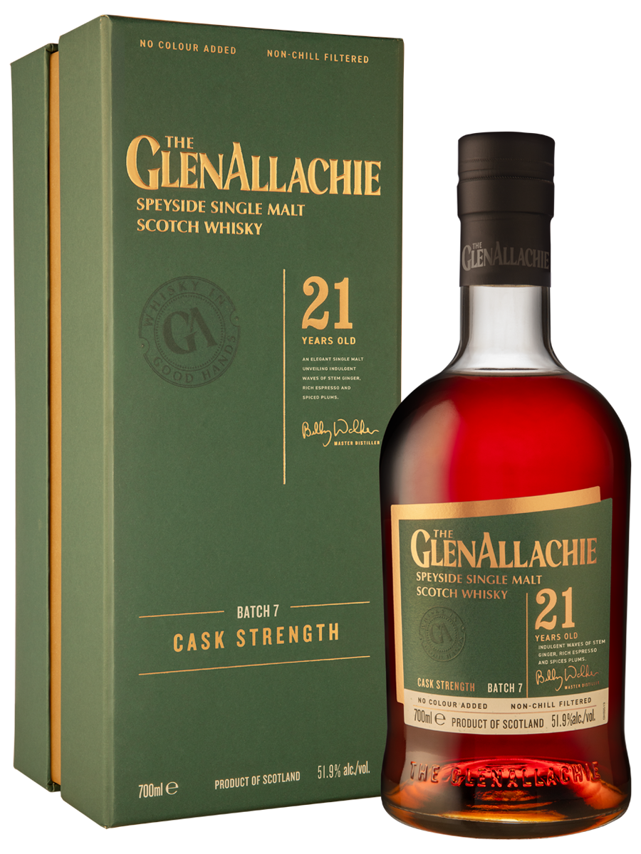 The GlenAllachie 21-year-old Cask Strength Batch 7