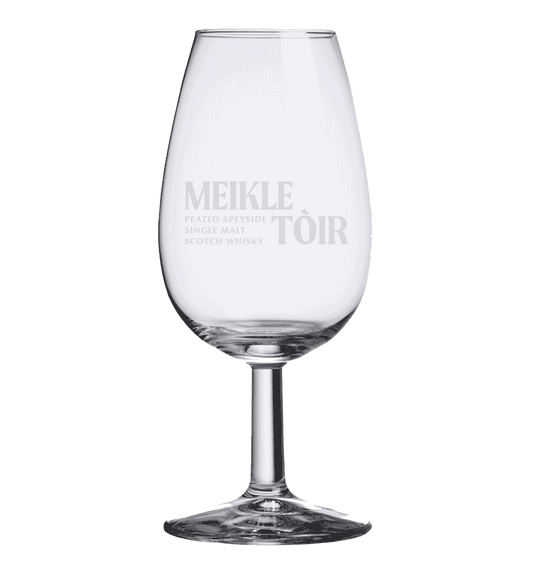 Meikle Tòir Peated Speyside Single Malt Glass