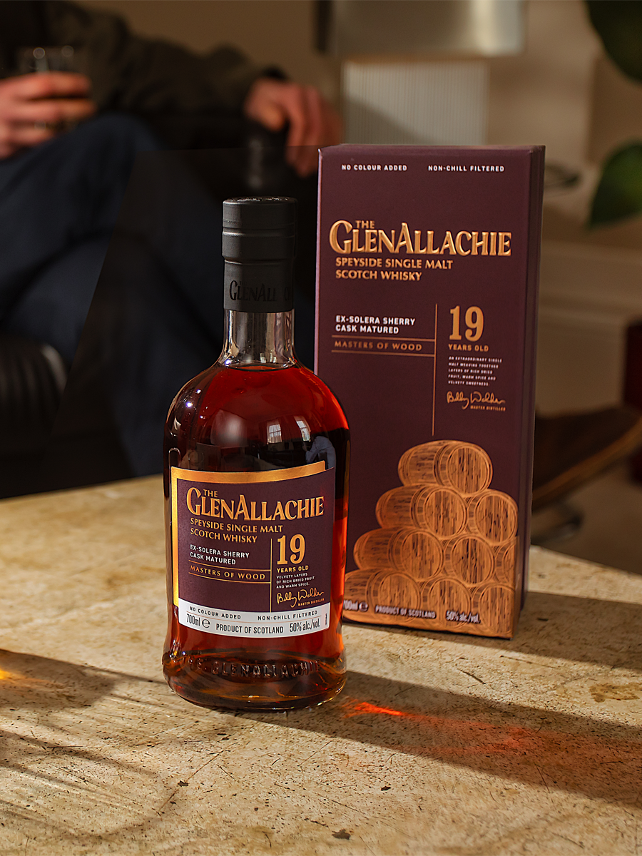 The GlenAllachie 19-year-old Ex-Solera Sherry Cask Matured