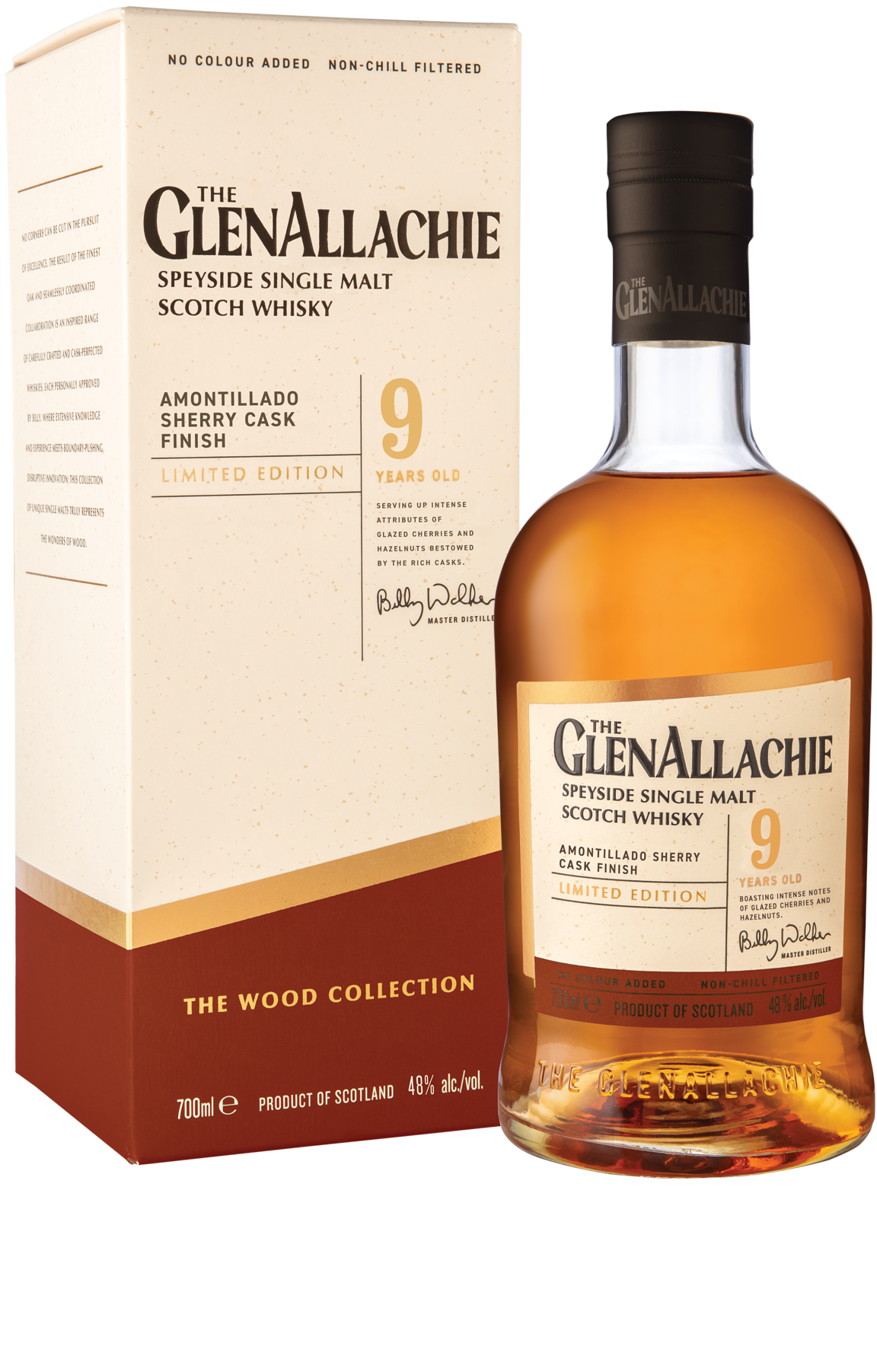 The GlenAllachie 9-year-old Amontillado Sherry Cask Finish