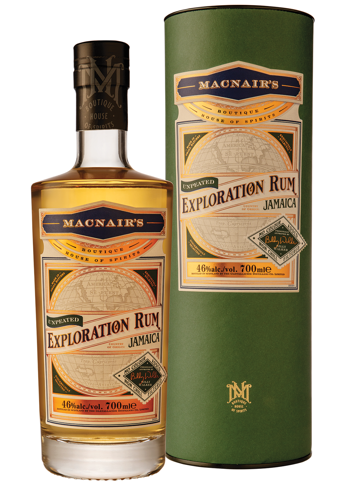 MacNair's Exploration Rum Jamaica Unpeated