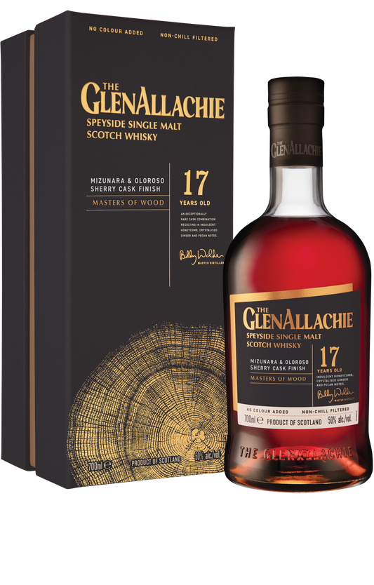 The GlenAllachie 17-year-old Mizunara & Oloroso Cask Finish