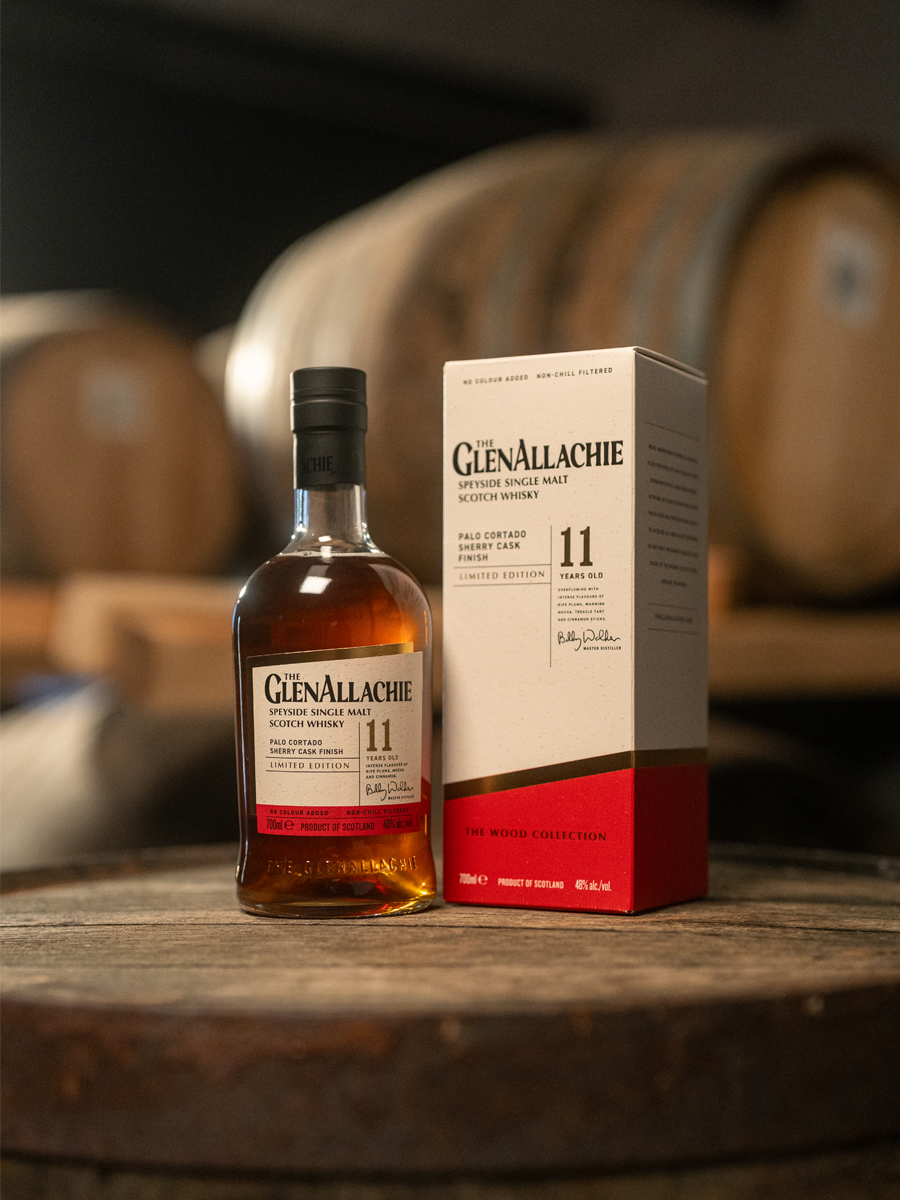 The GlenAllachie 11-year-old Palo Cortado Sherry Cask Matured
