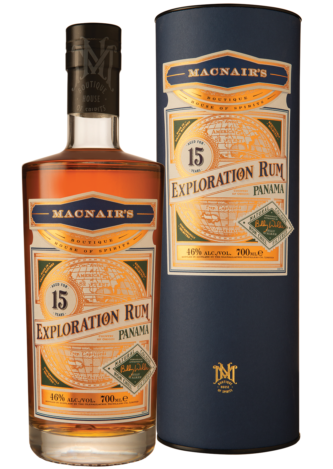 MacNair's Exploration Rum Panama 15-year-old