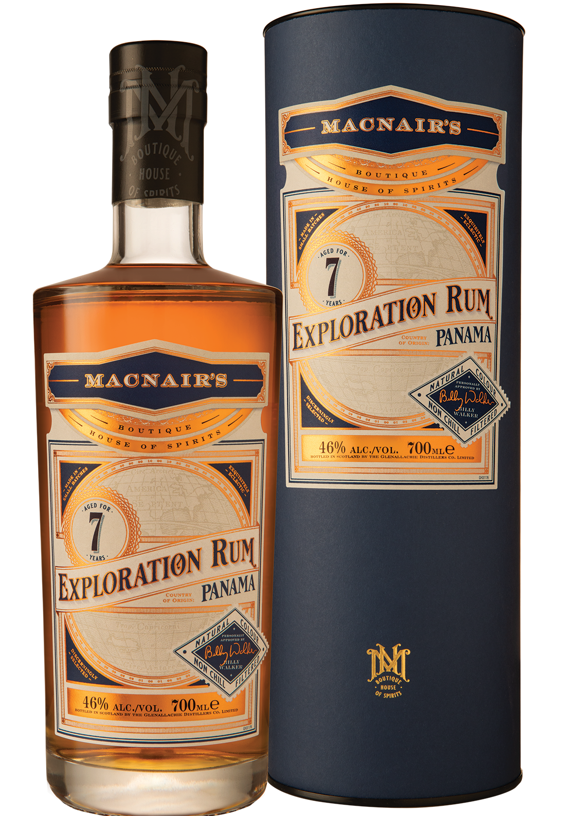 MacNair's Exploration Rum Panama 7-year-old