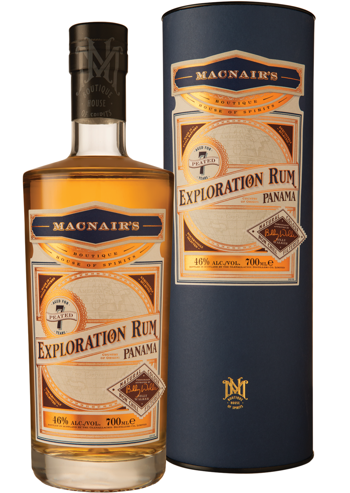 MacNair's Exploration Rum Panama 7-year-old Peated