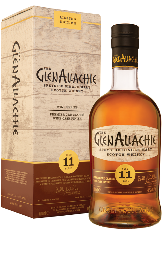 The GlenAllachie 11-year-old Premier Cru Classé Wine Cask Finish