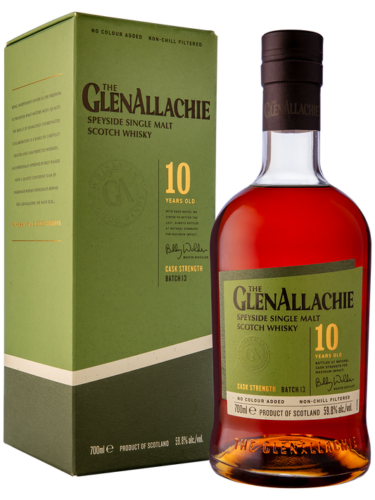 The GlenAllachie 10-year-old Cask Strength Batch 13
