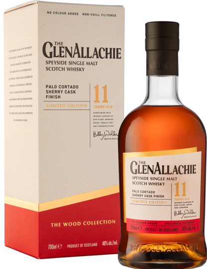 The GlenAllachie 11-year-old Palo Cortado Sherry Cask Matured