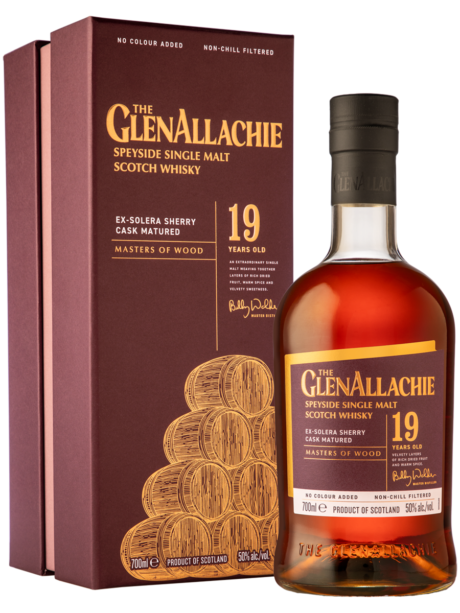 The GlenAllachie 19-year-old Ex-Solera Sherry Cask Matured