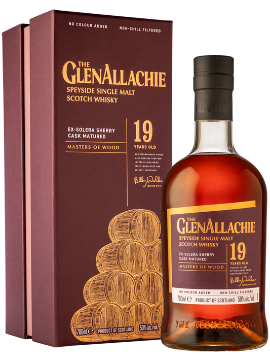The GlenAllachie 19-year-old Ex-Solera Sherry Cask Matured