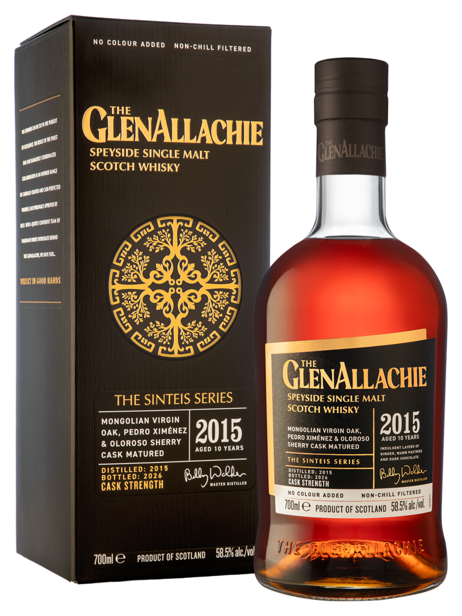 The GlenAllachie Sinteis Series Part IV: 2015 Mongolian Virgin Oak, Pedro Ximénez & Oloroso Sherry Cask Matured
