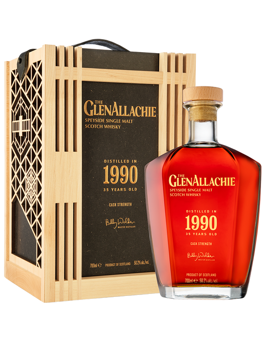 The GlenAllachie 1990 / 35-year-old Cask Strength