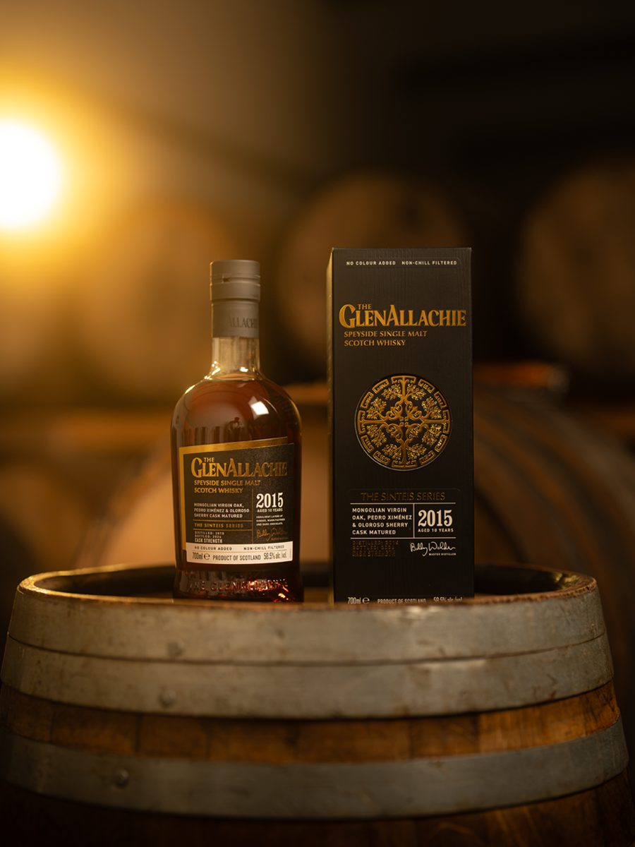 The GlenAllachie Sinteis Series Part IV: 2015 Mongolian Virgin Oak, Pedro Ximénez & Oloroso Sherry Cask Matured
