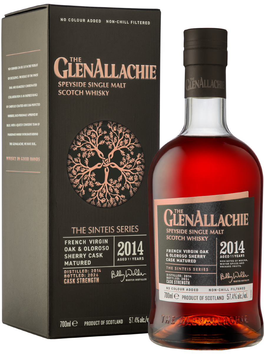 The GlenAllachie Sinteis Series Part III: 2014 French Oak & Oloroso Cask Matured