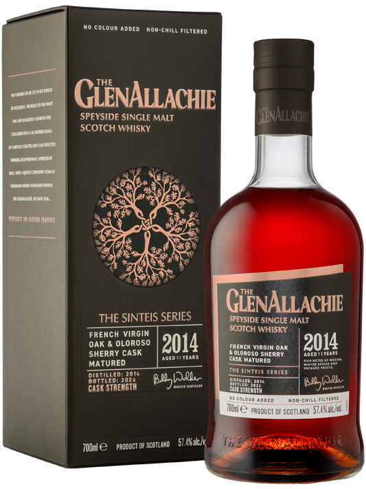 The GlenAllachie Sinteis Series Part III: 2014 French Oak & Oloroso Cask Matured